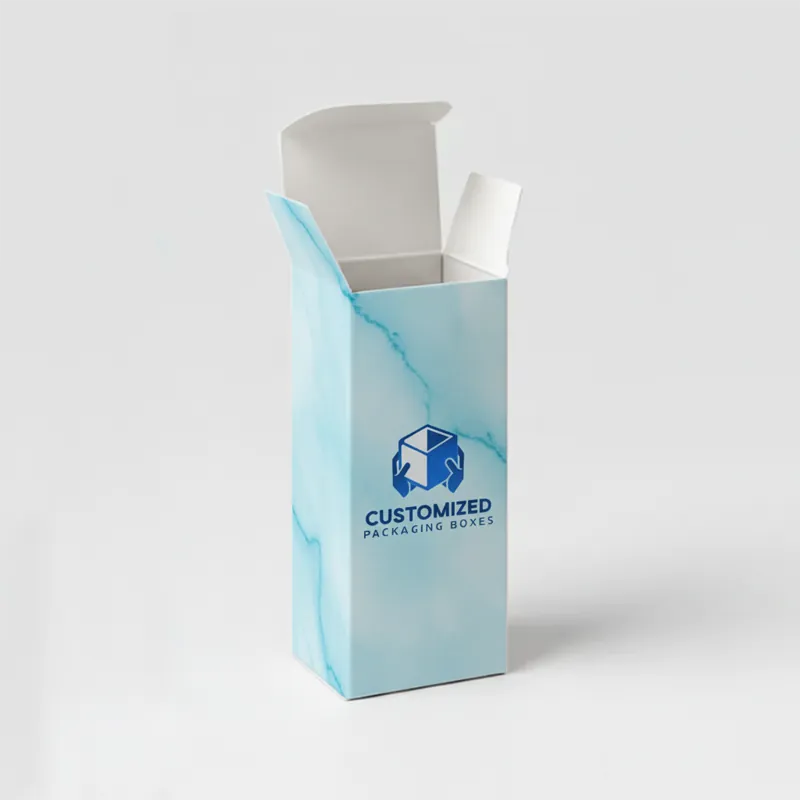 A white and black box with the text 